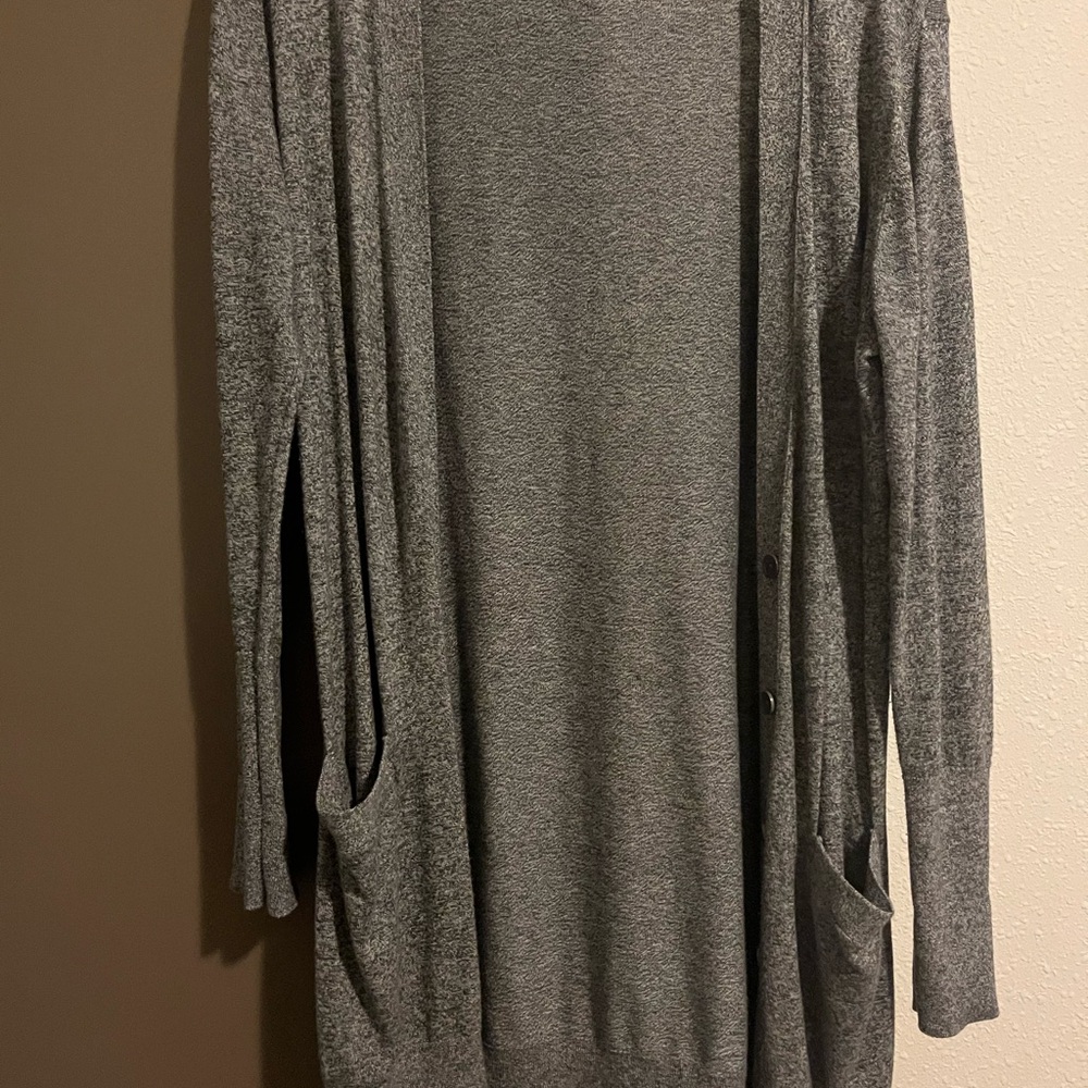 Banana Republic Charcoal Cardigan